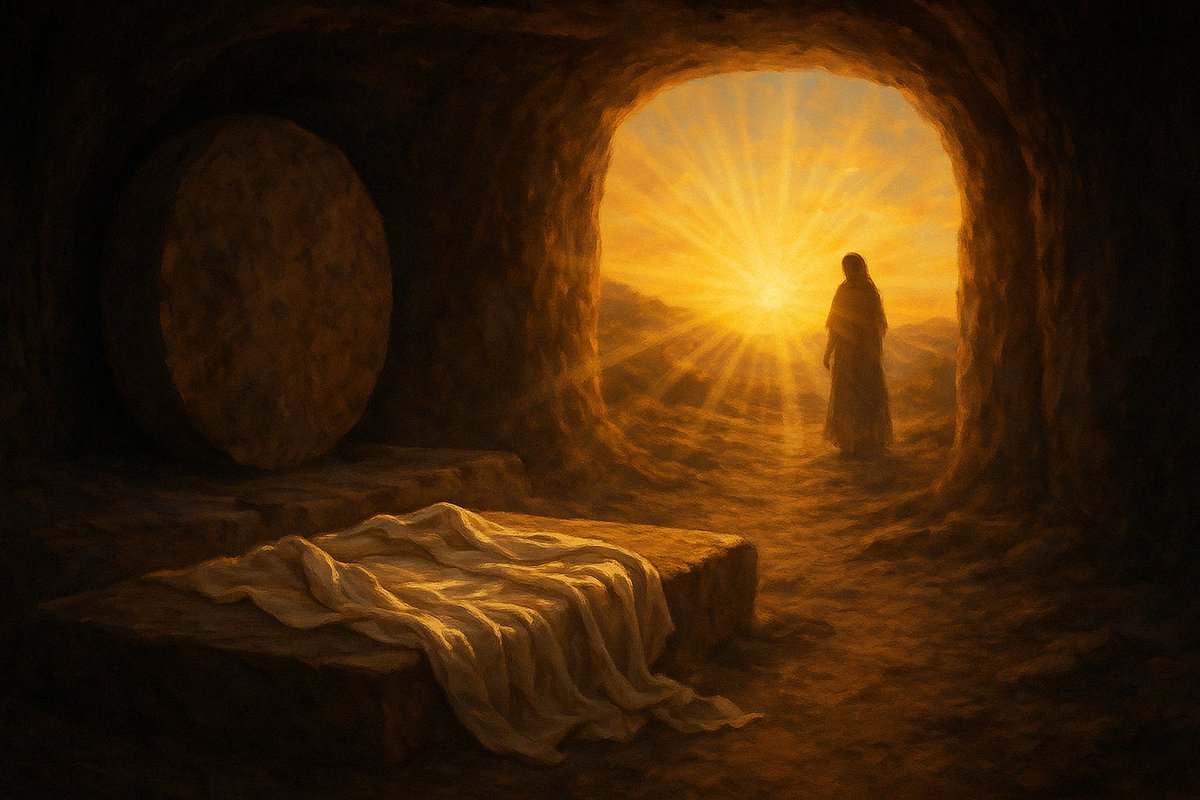 gutoscherer's tweet photo. Ele não está aqui; ressuscitou!” (Lc 24:6)
A Páscoa é a virada da história.
Da cruz à vida.
Da dor à esperança.
Cristo vive!
E porque Ele vive, somos enviados:
Fé que salva, missão que transforma.
Feliz Páscoa a todos! https://t.co/eeLi06Q0af