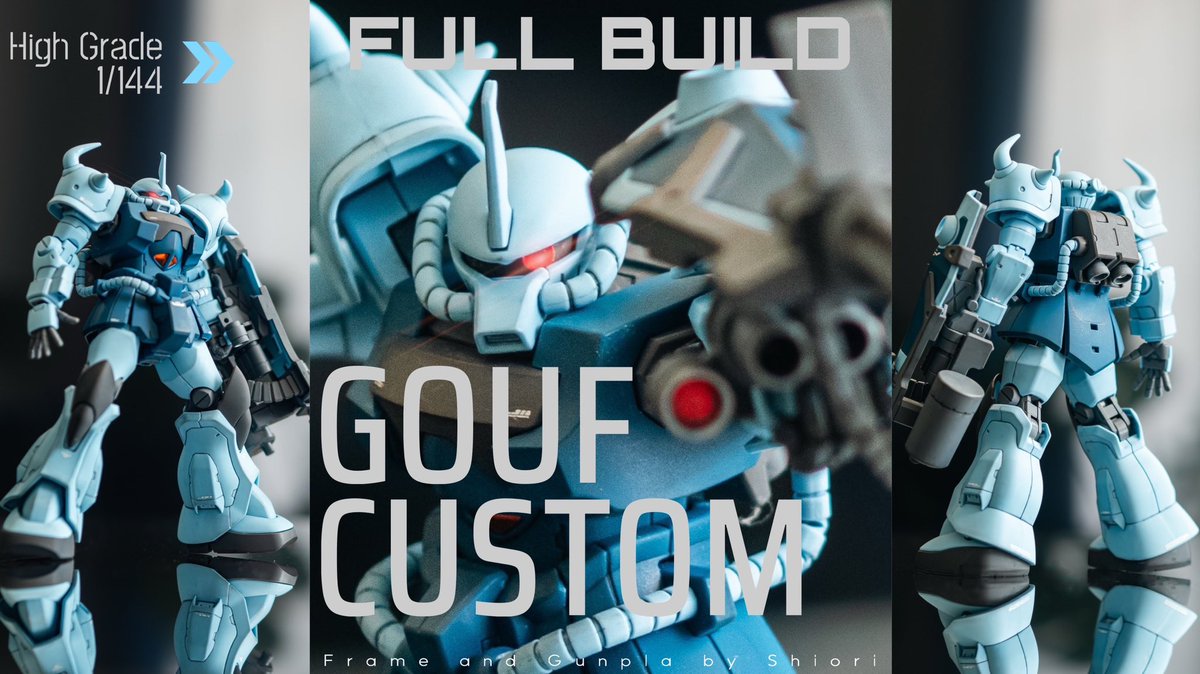 honmarnie's tweet photo. グフ・カスタムの制作動画です。

GUPLA BUILD|HG Gouf Custom-4K シンプルに美しく作るグフカスタムASMR Speed Build #ガンプラ　#グフ #グフカスタム #gouf #goufcustom #gun... https://t.co/9GnyviPef9 @YouTubeより https://t.co/0hLctOb39A