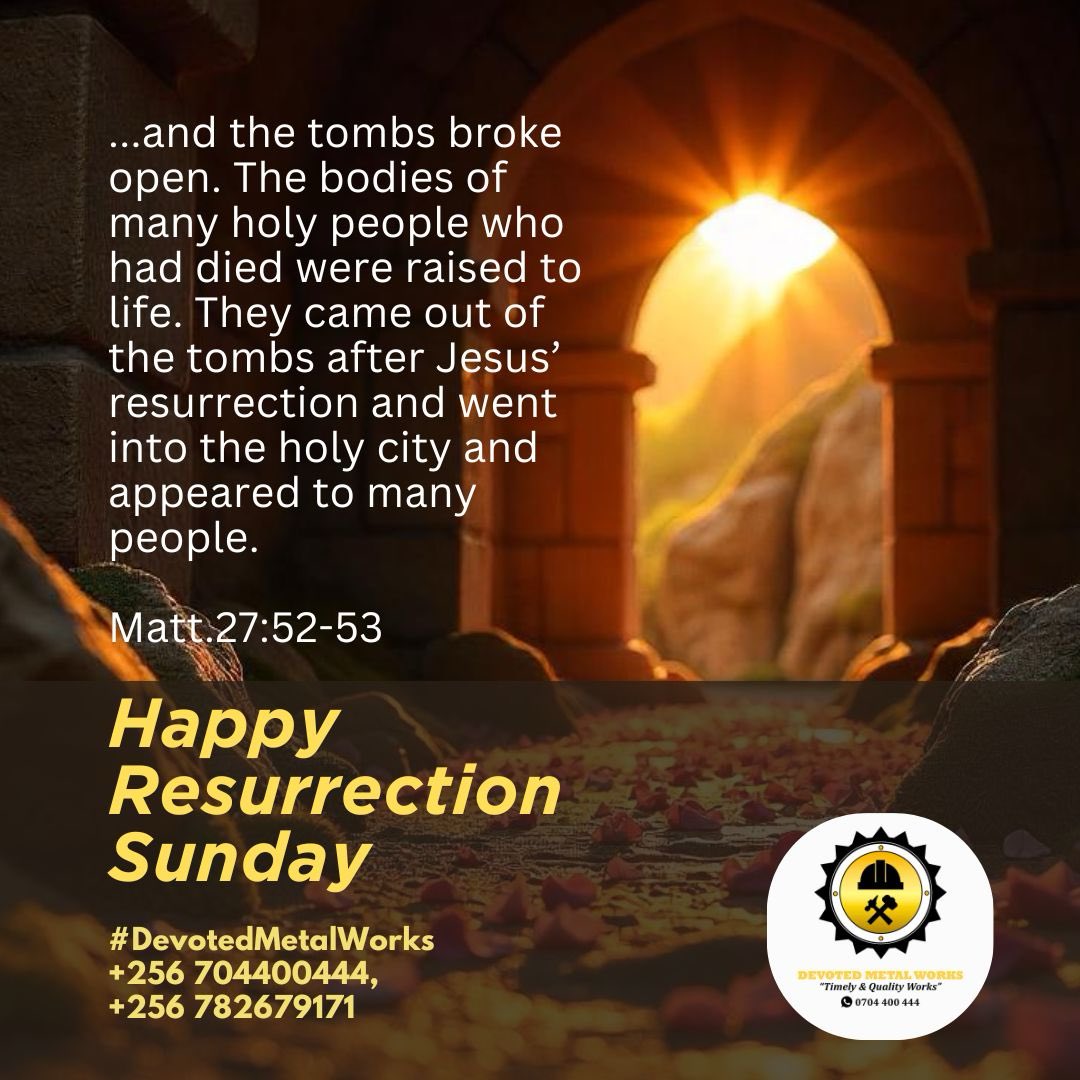 DevotedWorks_'s tweet photo. Happy Resurrection Sunday

#DevotedMetalWorks https://t.co/sww3DxxEC5