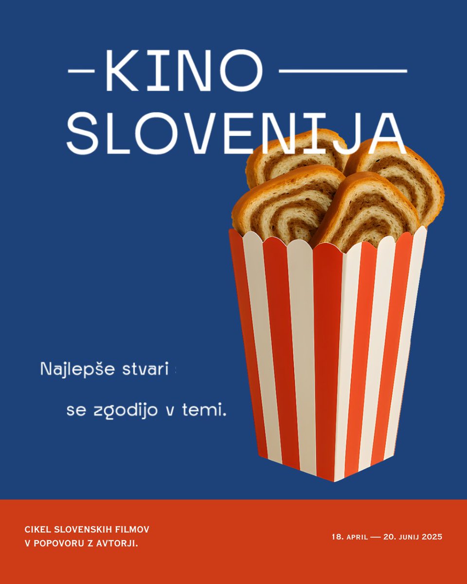 Najlepše stvari se zgodijo v temi. #vKinu A ne da? 🍿

Kino Slovenija je projekt, ki spodbuja ogled slovenskih filmov v kinu. Skozi prepoznavno vizualno identiteto gradimo odnos do domačega filma, tradicije in doživetja, ki ga lahko pričara le veliko platno.

Oglejte si novo
