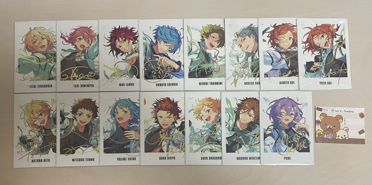 saru_temara's tweet photo. @ucdtrsm 初めまして、こんばんは
検索より失礼いたします。
当方翠1点所持しております。
藍良との郵送交換は可能でしょうか？
ご検討よろしくお願いいたします。🌸 https://t.co/rJgi568VDC