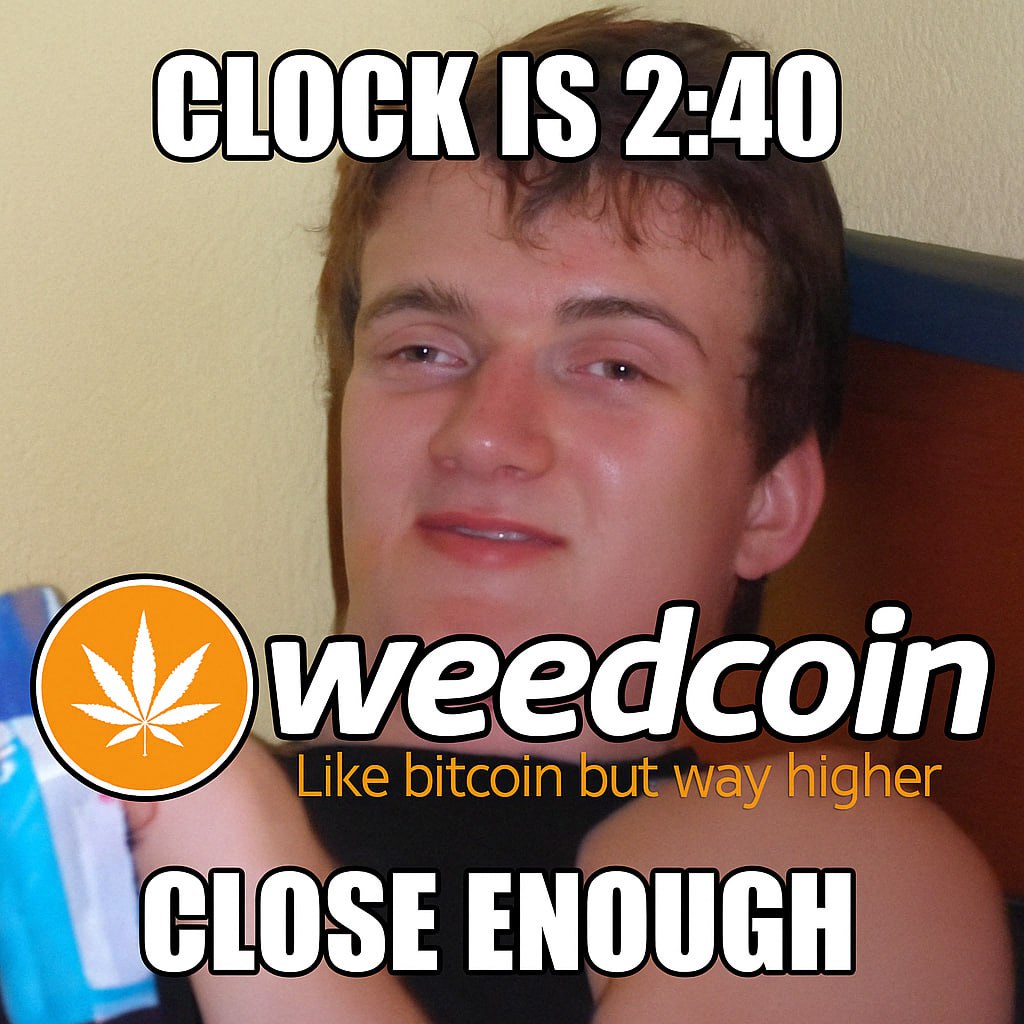 RDGGNLD's tweet photo. @jurayjabu_abu @daumeneth #WEEDCOIN is more than a meme.
It's a movement.
It's a cult.
It's... High AF https://t.co/6yT3GKjfLQ