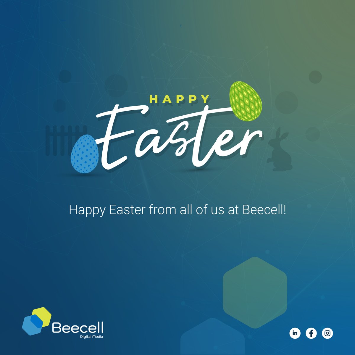 BeecellMedia's tweet photo. May   your Easter be filled with joy, renewal, and love. From all of us at Beecell,   Happy Easter! 🐣🌸 https://t.co/KJNBQZhWgV
