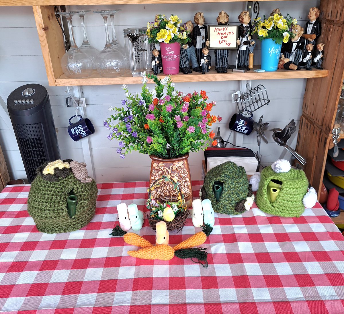 Thank you to <a href="/Tauntoncmkt/">Taunton CM</a> and their talented <a href="/DaisyDots4/">Alison Lee Palmer</a> for the #crochet bits and bobs in our #summerhouse for #Easter <a href="/BathPlaceTA1/">Bath Place, Taunton</a>
#smallbusinesses
#littleshops
#querkieplaces 
#talentedpeople 
❤️❤️❤️❤️❤️❤️❤️