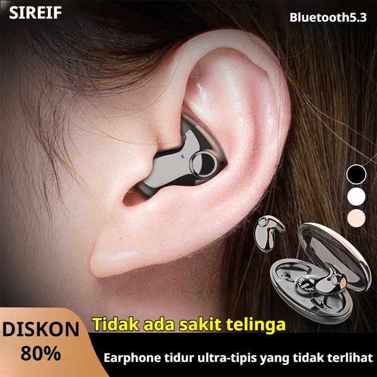 BlitarBlitar1's tweet photo. ✨Earphone tidur mini in-ear ultra-tipis/Earphone Bluetooth 5.3 Headphone Tidur Nirkabel Tidur Tak Terlihat Invisible Sleep Wireless Earphone TWS HIFI Stereo headset Olahraga Nirkabel Mini Headset, Waterproof Waktu siaga Sekitar 480 jam  https://t.co/A50dosNLRK https://t.co/tyKqhPZVaz