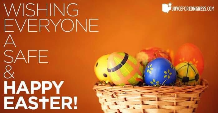 Happy Easter! Wishing everyone a joyful and blessed Easter Sunday.