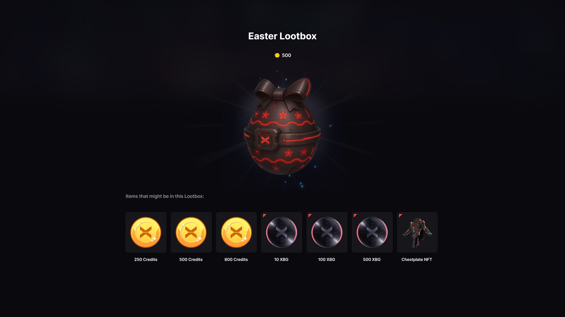 XBorg Easter Lootbox Giveaway