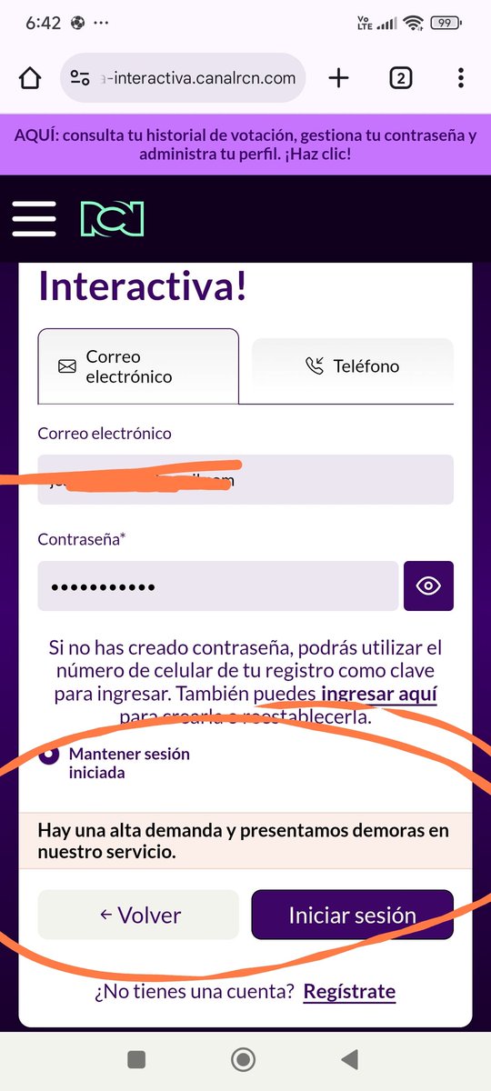 jessirincon16's tweet photo. La aplicación no me a dejado votar desde que se abrieron las votaciones... #LaCasaDeLosFamososCol #LaCasaDeLosFamosoCol2 #LaCasaDeLosFamososColombia #LaCasaDelLosFamosoCol2 https://t.co/oJfFfAVlqJ