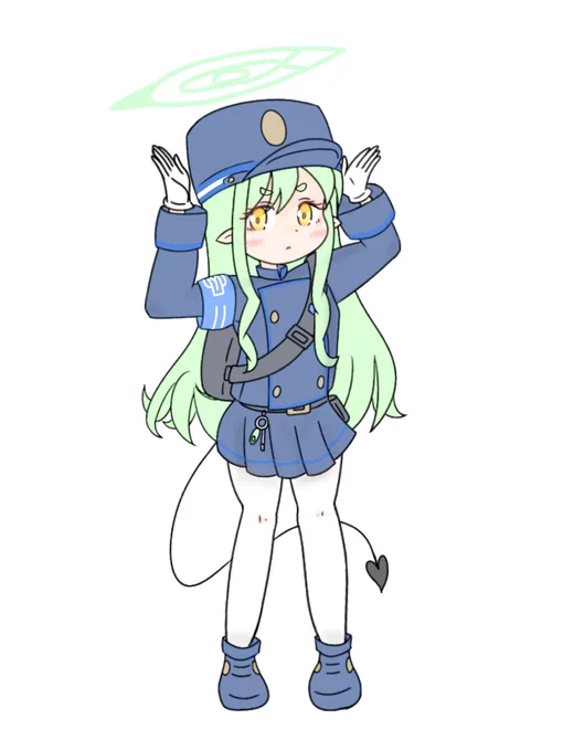 俺が唯一描いた事のあるブルアカの女だ 
