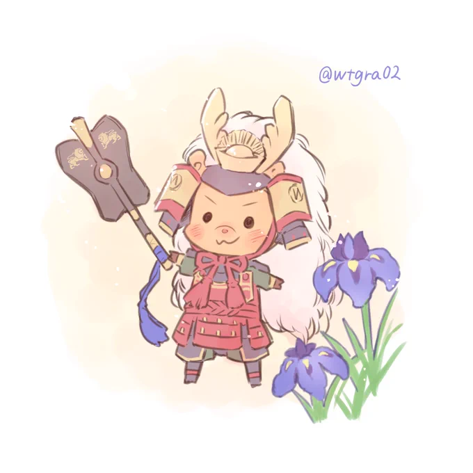 トナシューとアルちゃんの端午の節句の絵をネットプリントにしてみました!写真L判サイズで、おうちにプリンタ無い方はセブンイレブンで印刷できますトナシュー【H4855CKL】アルちゃん【Z67RTMAK】#MagicWands 