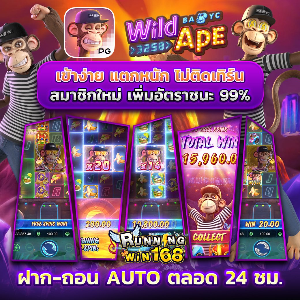 🦍 Wild Ape #3258 PG
🌿 ลุยป่าคว้ารางวัลกับลิงสุดเดือด!
🎰 เบทต่ำกำไรล้น ตัวคูณแจกหนัก
🎯 โบนัสจุก ๆ หมุนทีมีลุ้นทุกเบท
📲 สะดวก เล่นง่าย ได้ทุกระบบ
💥 คลิกเลย >> https://t.co/n8DCIkWesq

#WildApePG #Runningwin168 #สล็อตแตกง่าย2025 #เกมป่าแจกหนัก #เว็บตรงสายลุย https://t.co/0CcApJ5dci