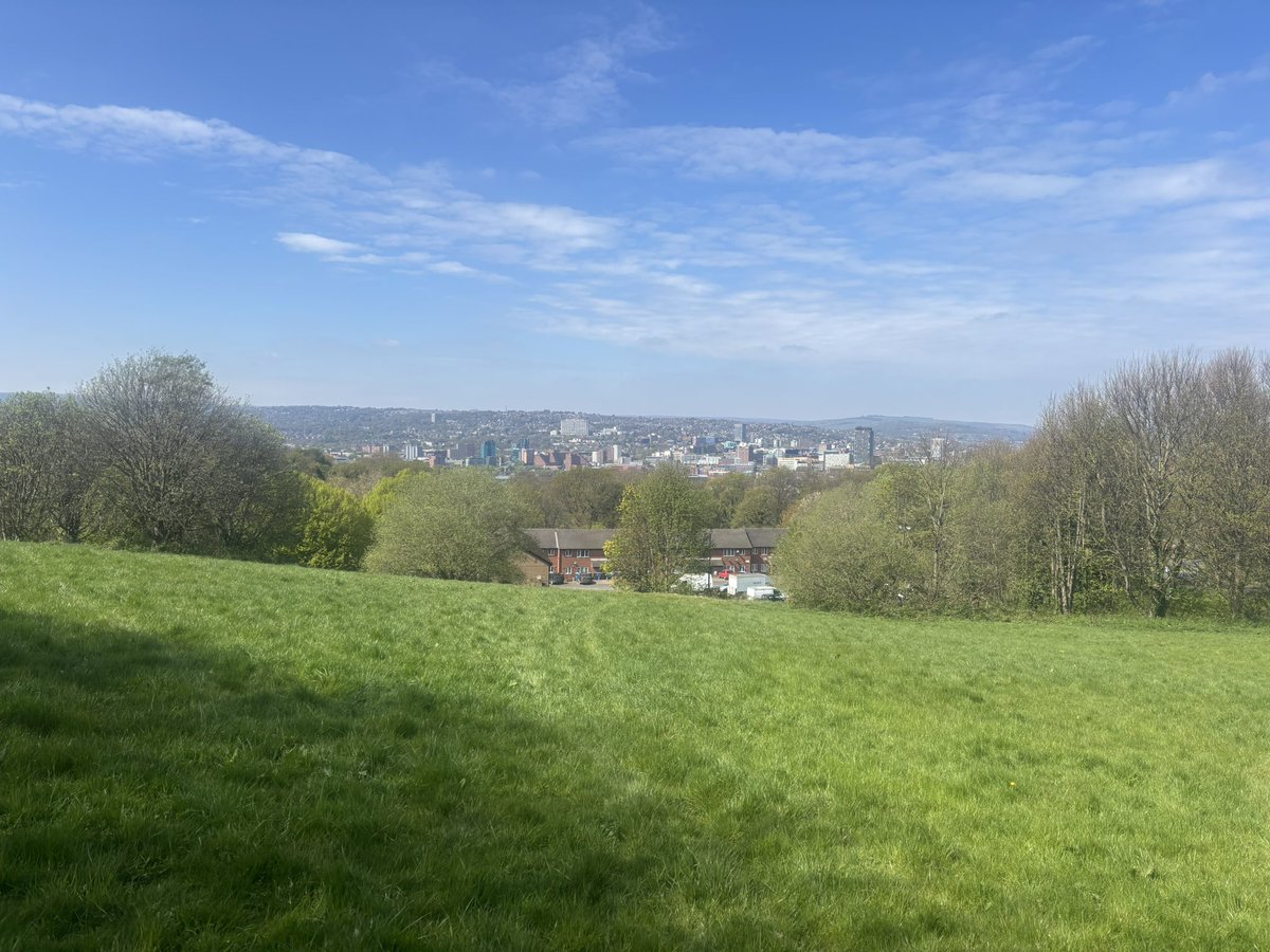 Sheffield looking glorious on Easter Sunday. Happy Easter everyone!