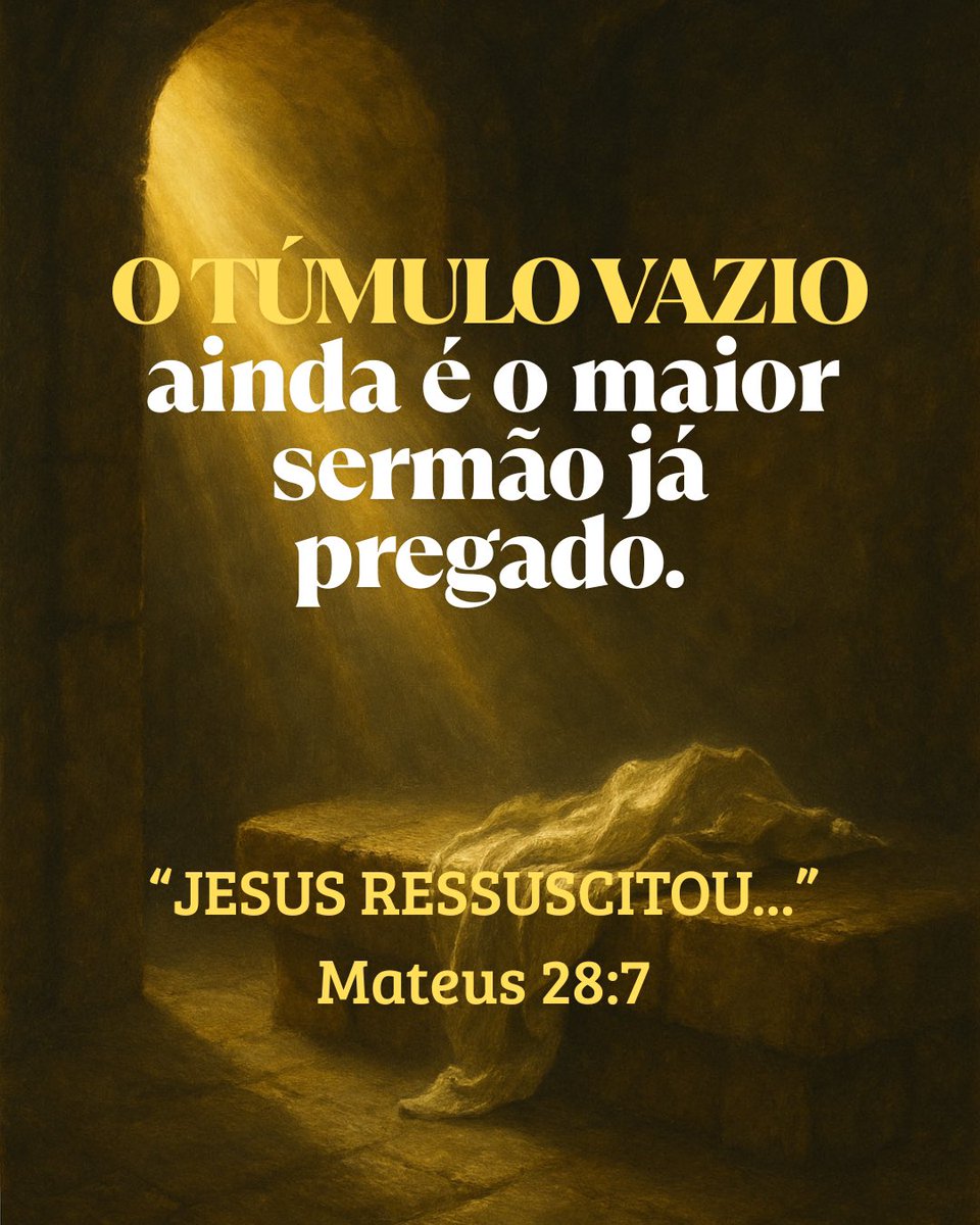 antoniolemos's tweet photo. FELIZ PÁSCOA EM VOCÊ!
A Ressurreição de Jesus é o coração pulsante da nossa fé!

Que o Cristo ressuscitado possa viver e resplandecer Vida plena em você!
"se Cristo não ressuscitou, logo é vã a nossa pregação, e também é vã a vossa fé" - 1 Coríntios 15:14. https://t.co/ra4Ddic1Te