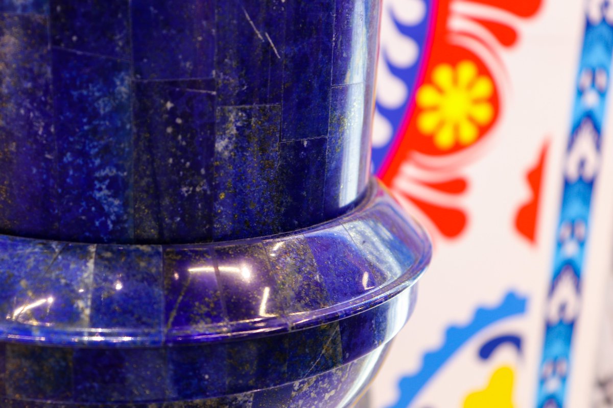 タジキスタン🇹🇯ブース(コモンズD) 中央アジアの国、展示品の