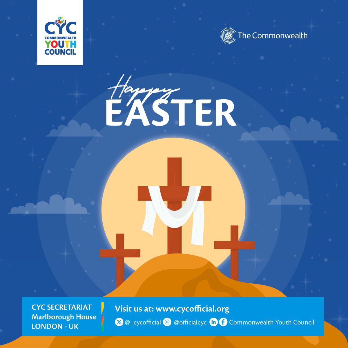 Happy Easter to everyone celebrating. 

#GetYouthInvolved