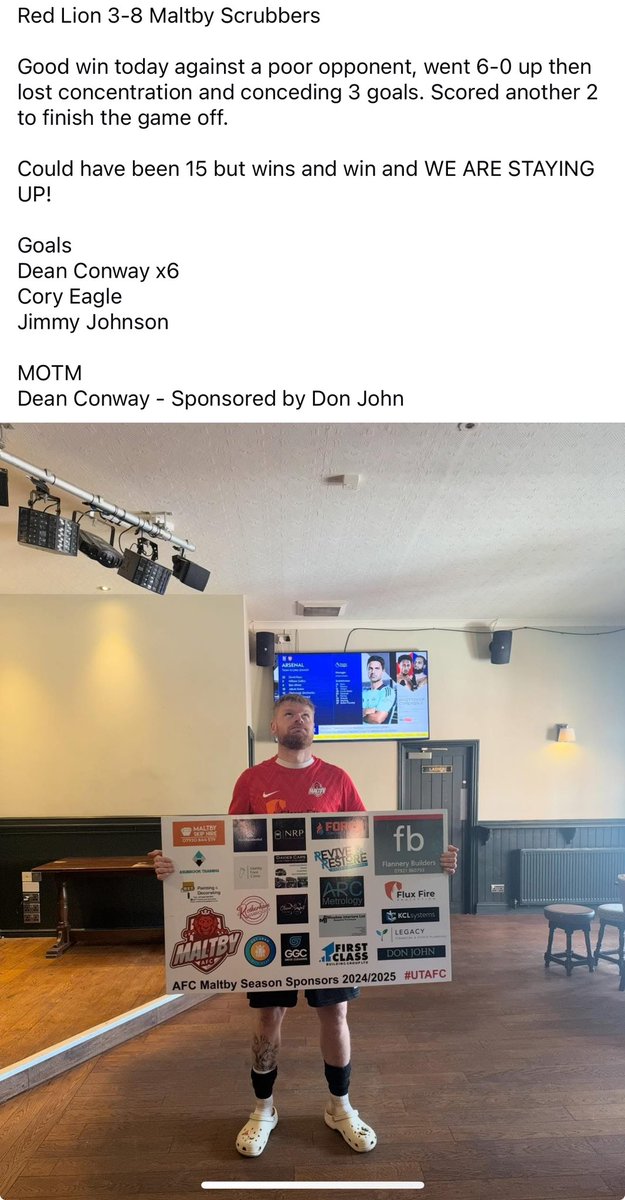 AFC Maltby (@afcmaltby) on Twitter photo 