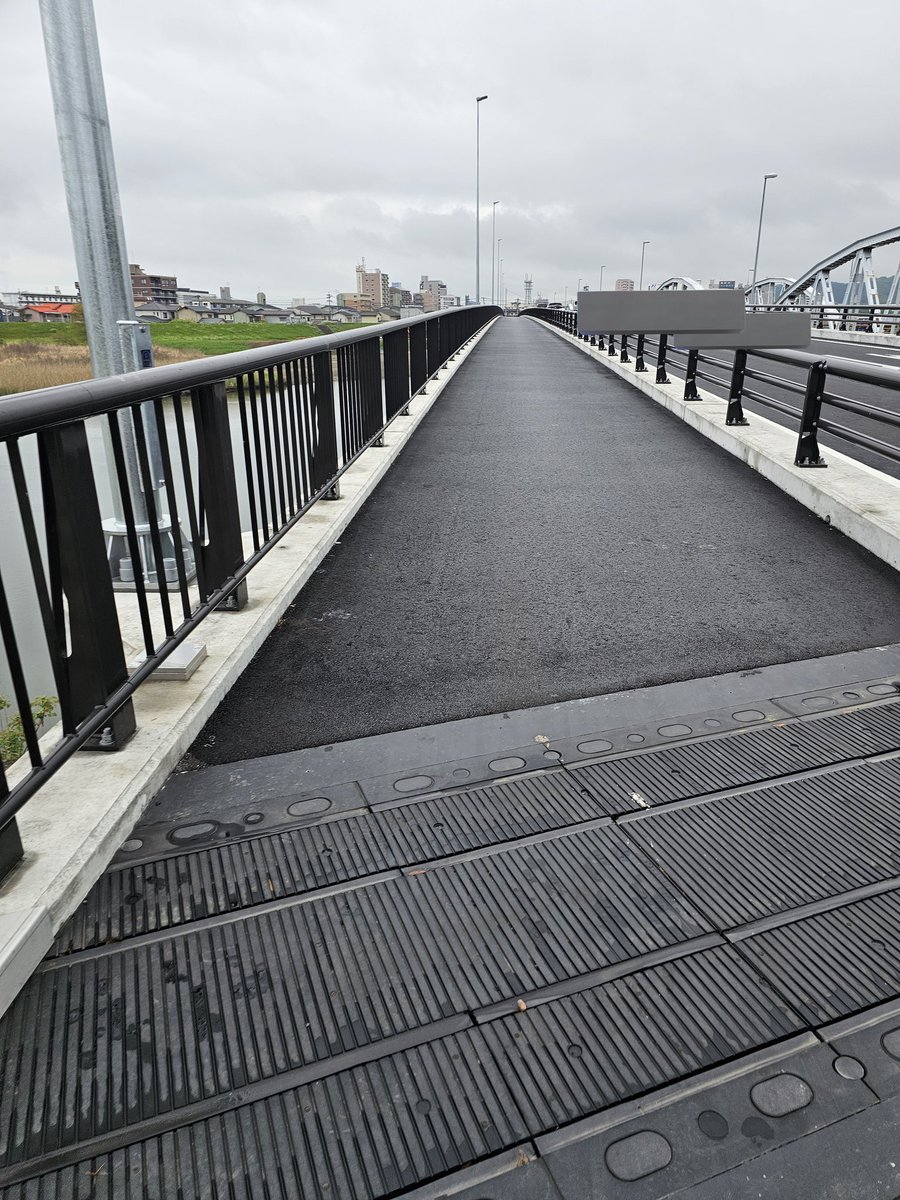 昼間の乙津橋
車線が変則的なので橋を中心に混んでる気がする