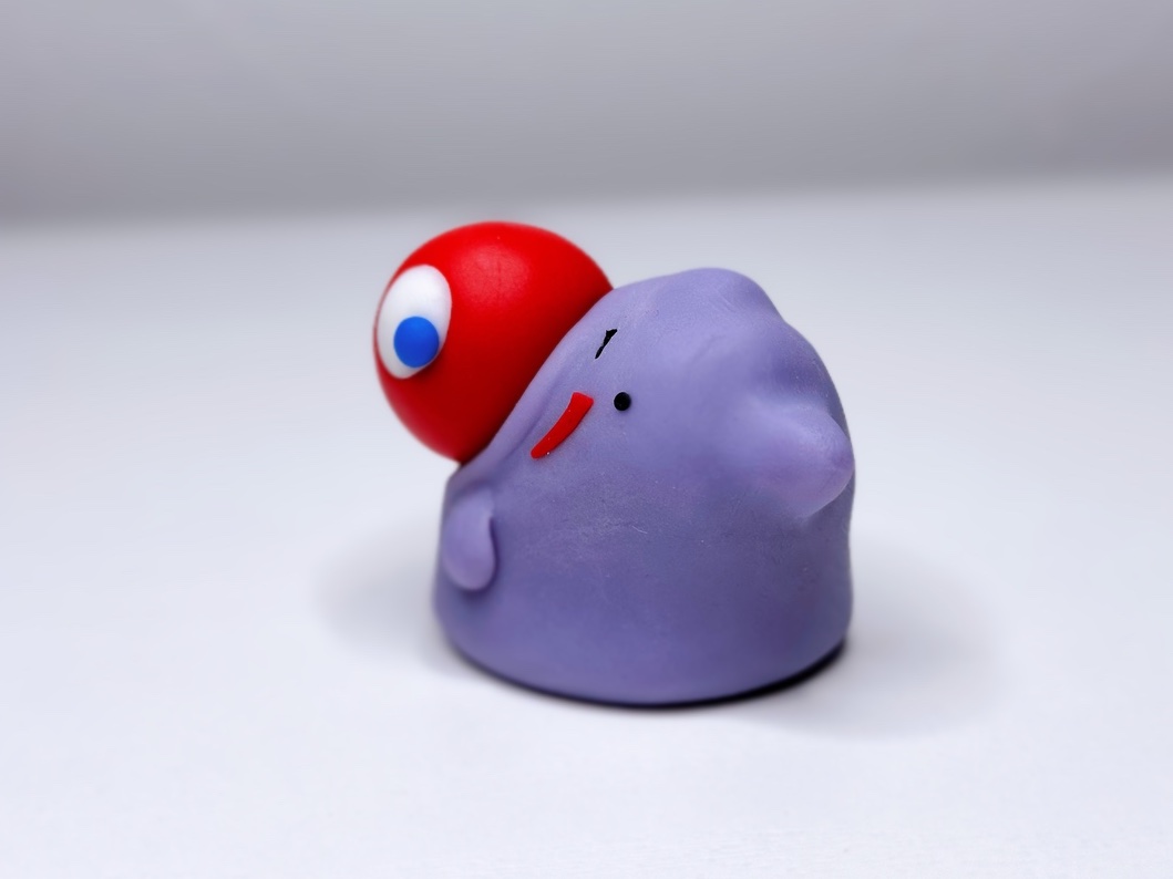 コミャクが直撃したメタモン作りました🔅