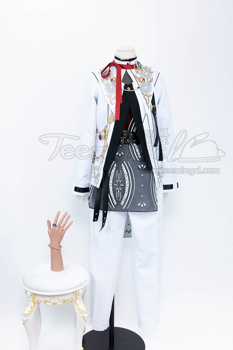 Dress_Tmc's tweet photo. [수주]  앙상블스타즈!! - 사자나미 쥰 [웨딩마치]
あんさんぶるスターズ!! - 漣 ジュン

「신랑 수행?／웨딩 마치!」
★5 [각오를 다지는 신랑 수행] 사자나미 쥰

의상 제작했습니다.

#Teemingcl  #티밍클  #의상제작 #앙스타 https://t.co/JKUZib9OOc