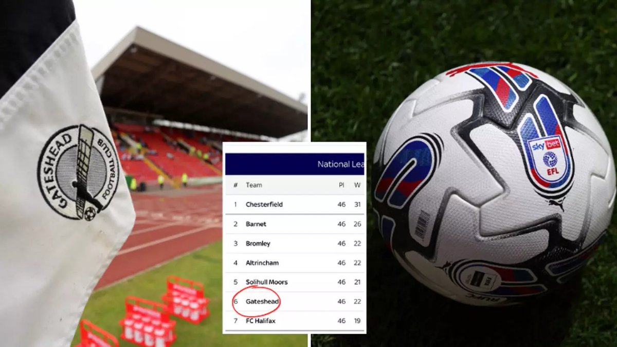 #OTD in 2024, Gateshead were unable to take part in the National League play-offs.

How do you think we would of done? 🤔