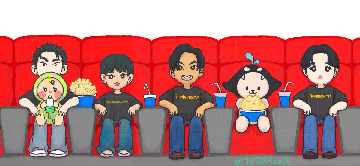 みんな揃ったよ🍿📽️🎞️✨
#ออฟกัน #OffGun
#เตนิว #TayNew
#SFFriendsScreening