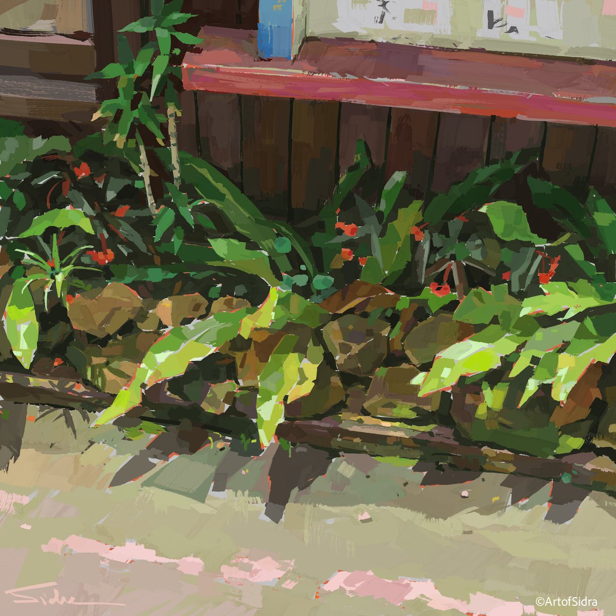 Artofsidra's tweet image. Green🌱
#illustration #pleinairpril #backgroundart #landscape #environmentart