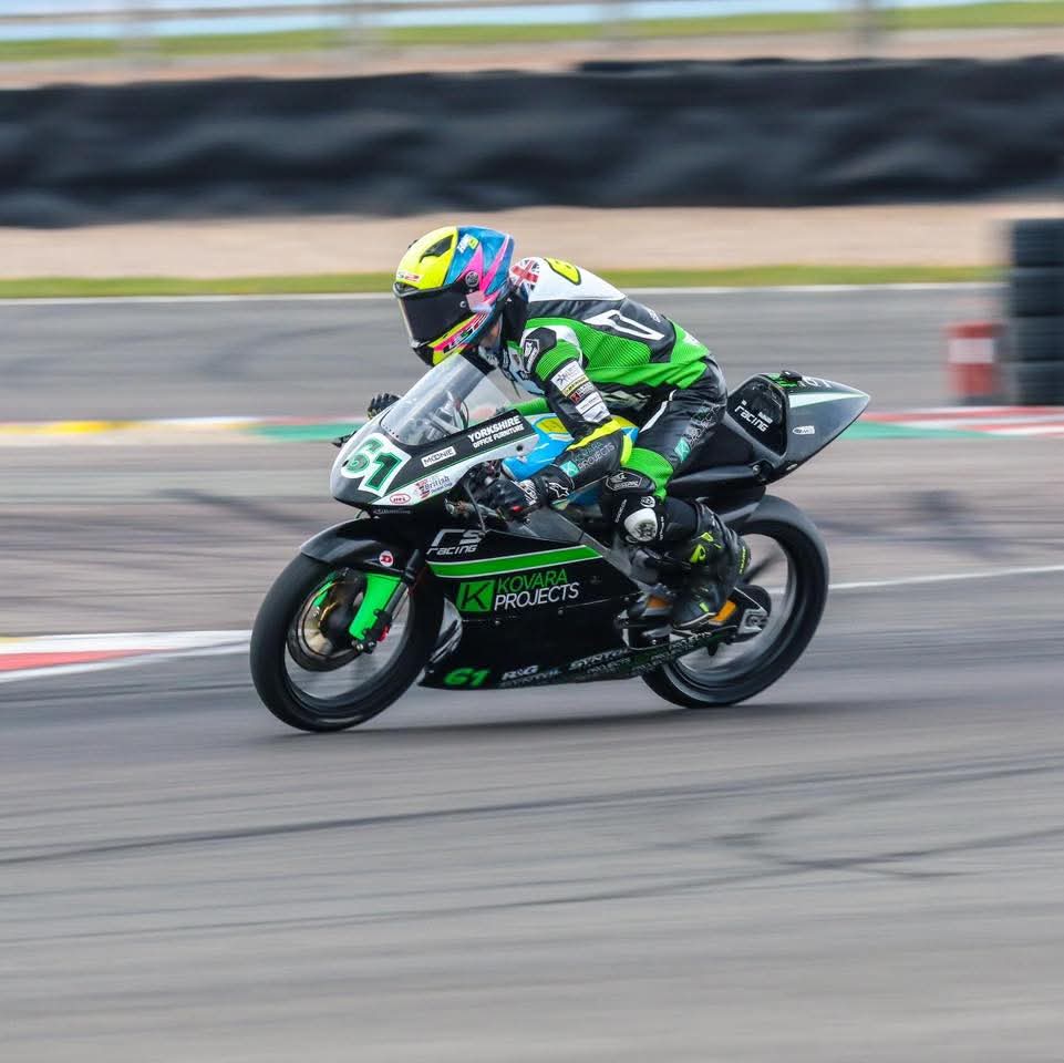 1st official test with the new Team Kovara Projects/RS Racing. What a test it was. Steady away tested lots of new things and got the bike set up for me. Came away P3 Overall. 👍 📷 ryankirkphotography