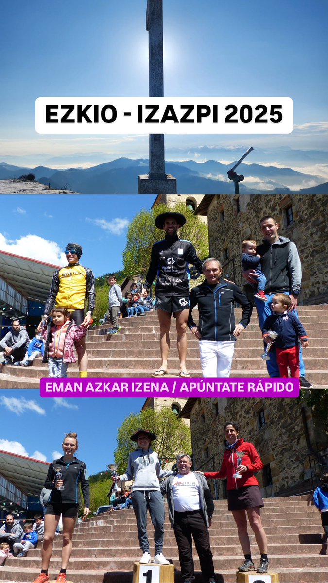 🗻EZKIO - IZAZPI LASTERKETA 2025

( Maiatzak 11 - 11 de Mayo)

👉6,3 km👈

Eman azkar izena/Inscríbete rápido 👇

portal.kirolzale.eus/izazpira-igoer…