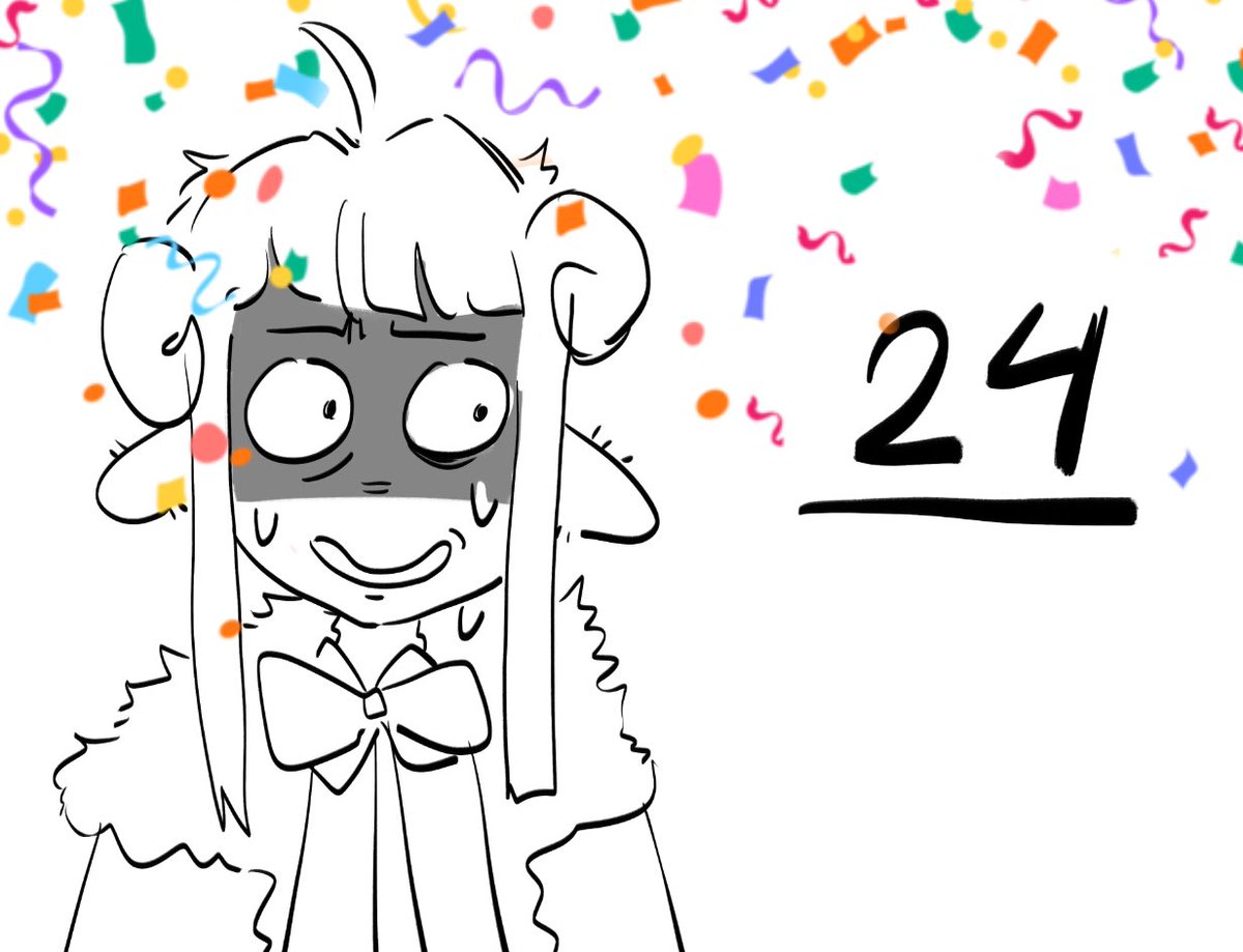 Aujourd’hui j’ai 24 ans…… 🎉