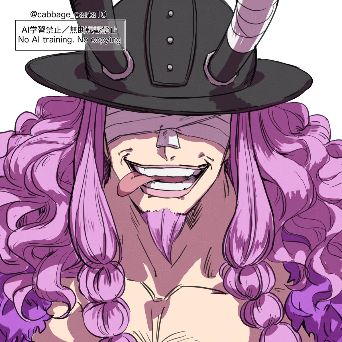 お顔だけ〜らくがき