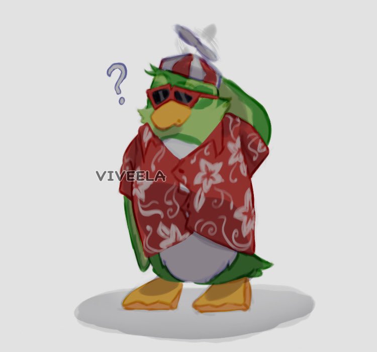 Inspired by the recent mascot appearances #ClubPenguin #Rookie