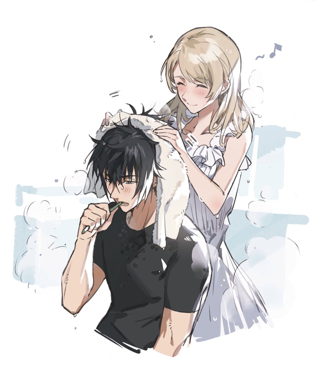 asina71's tweet image. 風呂上がりノクルナ
#FF15 #ノクルナ