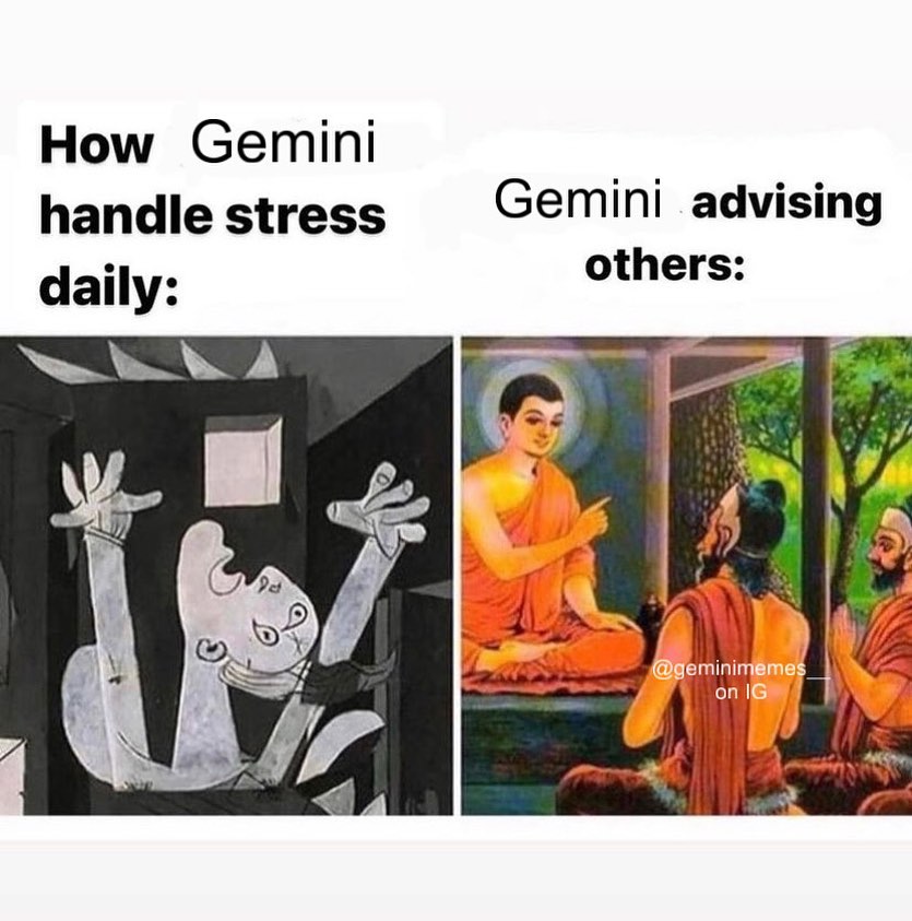 just gemini things: