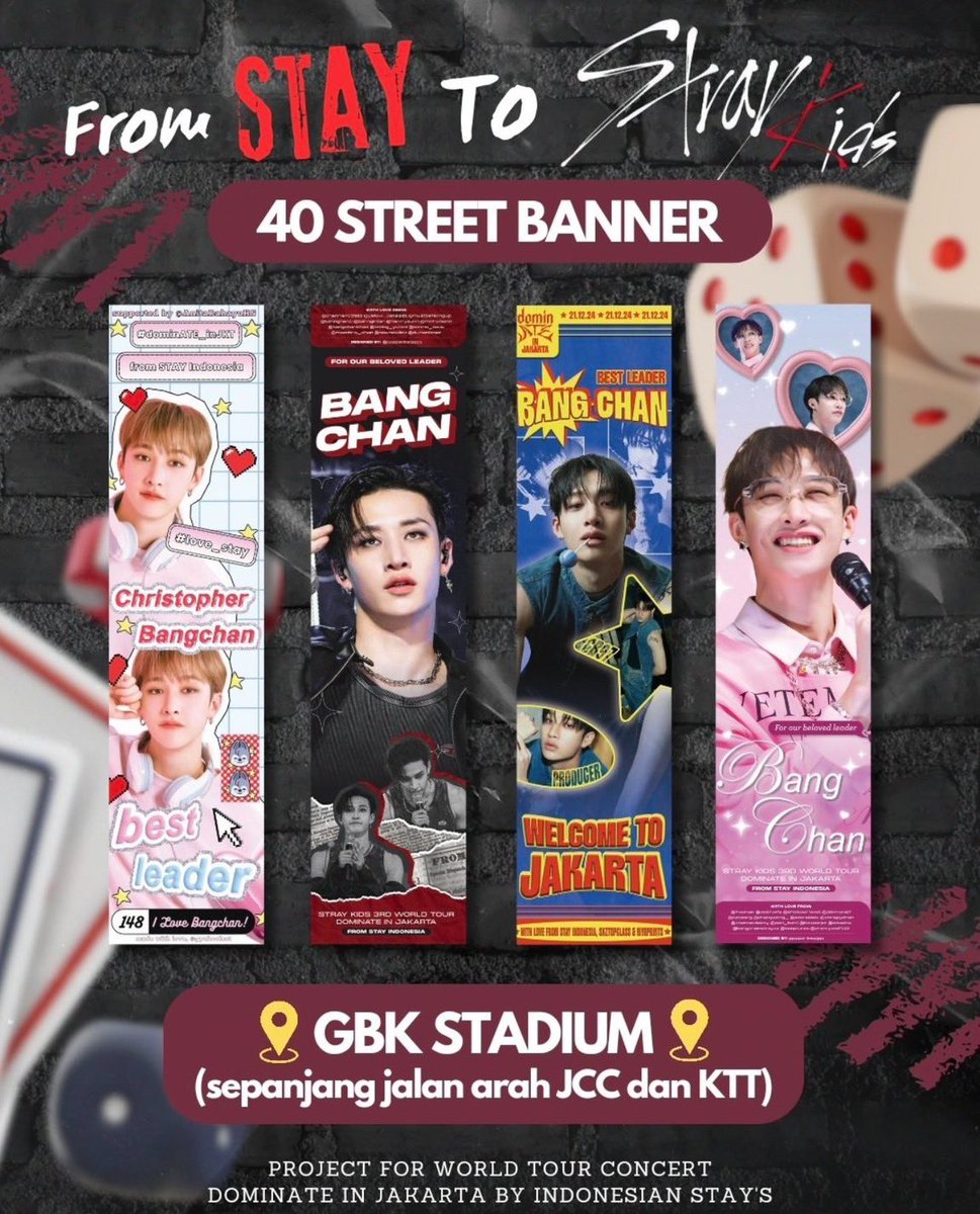 📢 PATUNGAN STREET BANNER FOR RYO

Hai Cutiest Karena Log in Jakarta sebentar lagi aku ingin mengajak kalian untuk berkontribusi dalam project street banner ini
Form; forms.gle/3YmgaRvJufe5D3…

Goals 700k/ 1 street banner apabila ada dana lebih akan kami gunakan untuk birthday ryo