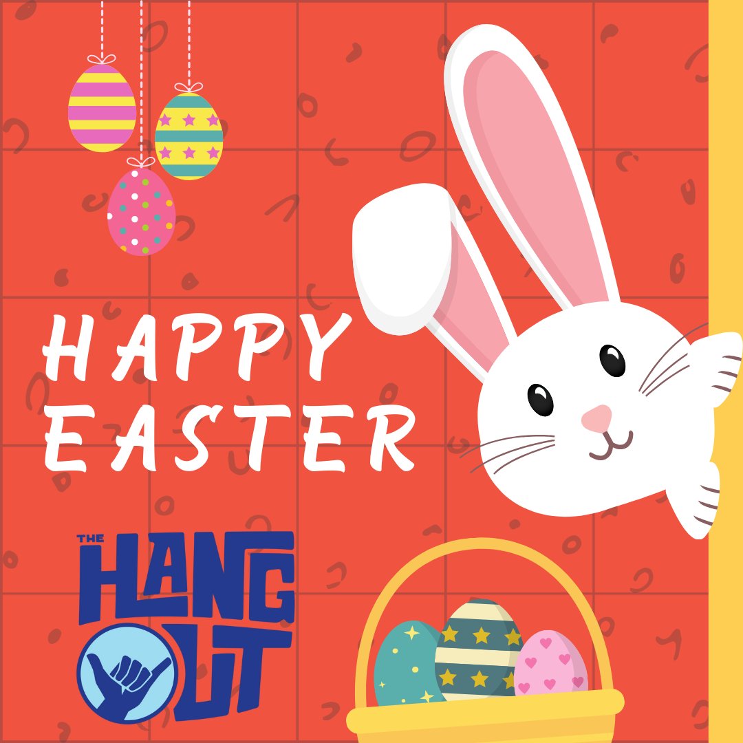 Wishing you a joyful and bright Easter from The Hangout!  #HappyEaster #FamilyFun