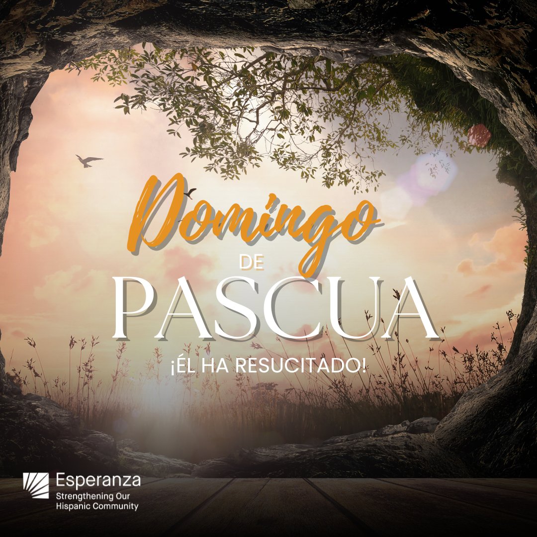 ¡Cristo ha resucitado! Hoy celebramos la victoria de la vida sobre la muerte, la esperanza renovada y el amor eterno de Dios. Que esta Pascua llene tu hogar de alegría, tu corazón de fe y tu vida de bendiciones junto a tus seres queridos. 

 #Esperanza #huntingpark #EasterSunday