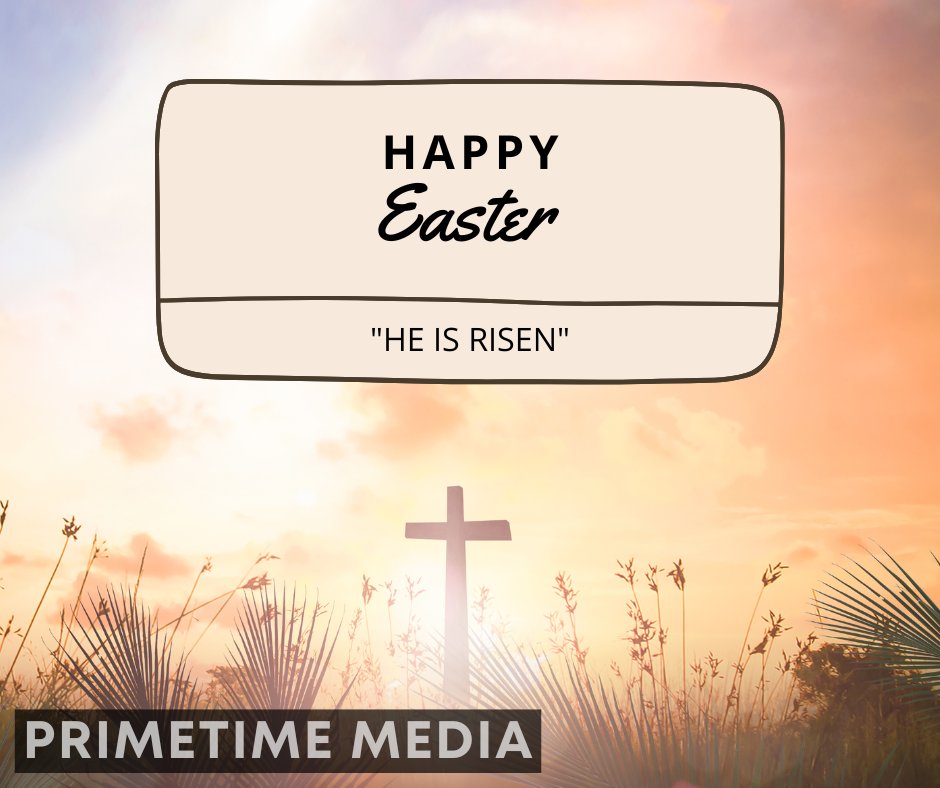 PTmediaLA's tweet photo. Hoppy Easter from your friends at PrimeTime Media! 🐇✨
We’re taking a moment to recharge and reflect on fresh starts. Wishing you and yours a weekend full of peace, creativity, and connection. 🌸🎥
#PrimeTimeMedia #HappyEaster #CreativeSeason https://t.co/FJ6NxFC7NF
