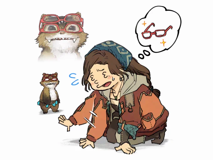 メガネメガネ…👓
#MHWilds 