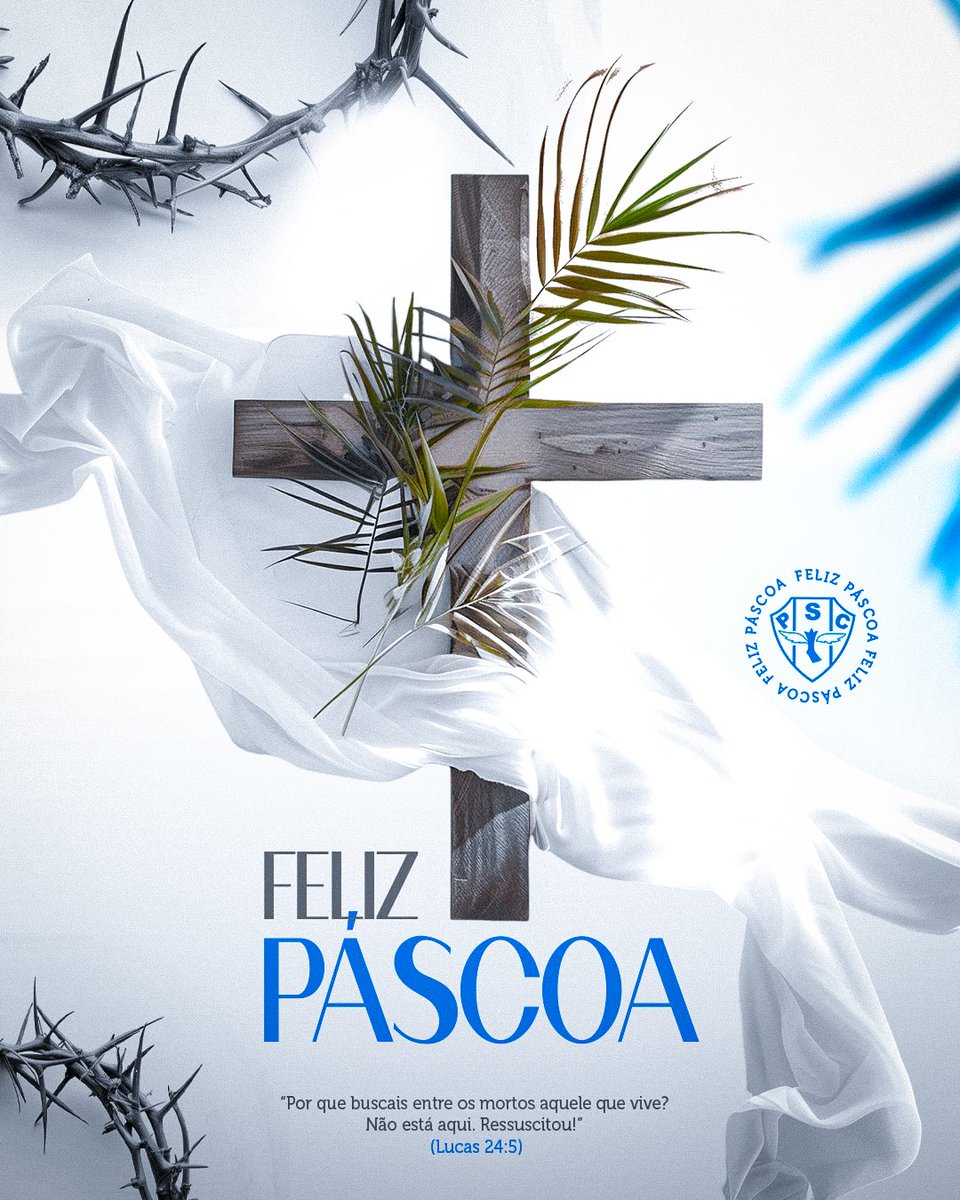 Paysandu's tweet photo. Está entre nós o amor mais Fiel que já existiu. 💙🤍

Feliz Páscoa! 🙏

#FelizPáscoa #PaysanduSC https://t.co/r2zAprazIJ