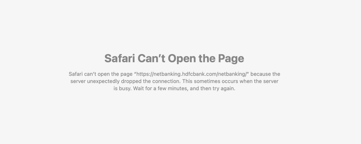 HDFC NetBanking just won’t load on my laptop! Tried everything — cleared cookies, cache, different browsers… nothing works. Anyone else facing this? 🤯 #HDFC #NetBanking #TechWoes

<a href="/HDFCBank_Cares/">HDFC Bank Cares</a>
<a href="/HDFC_Bank/">HDFC Bank</a>