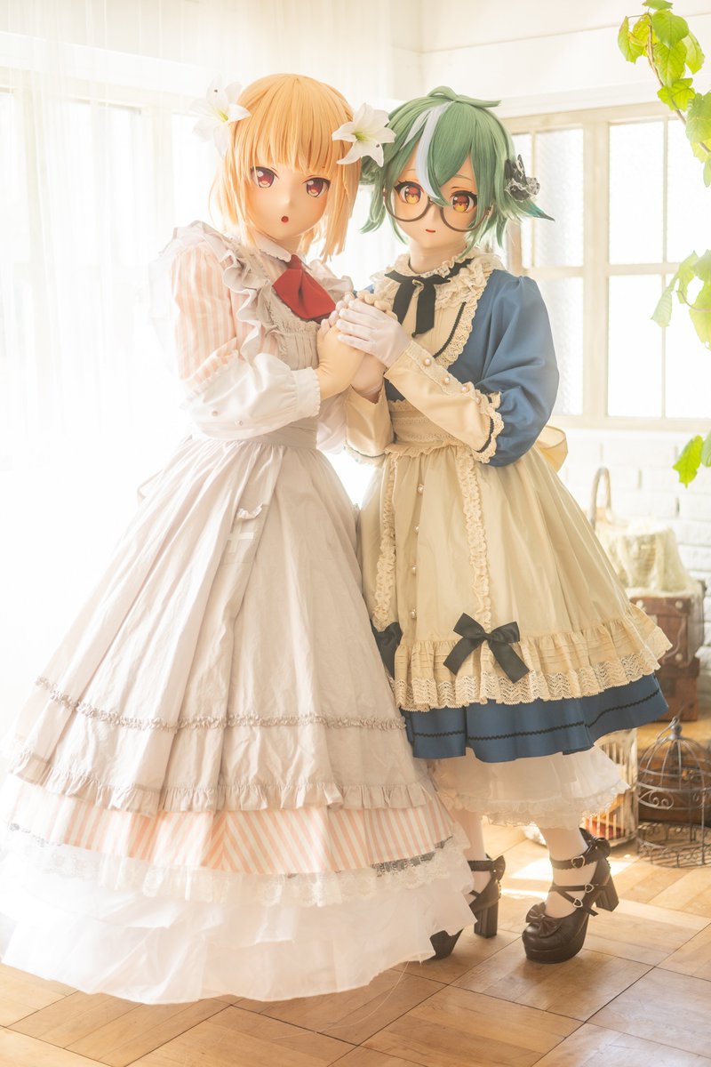 メイド服あわせ✨️
with <a href="/goroubee1/">ごろー</a> 
📷️ : <a href="/cat_makina/">マキナ Makina</a> 
#可愛い衣装部