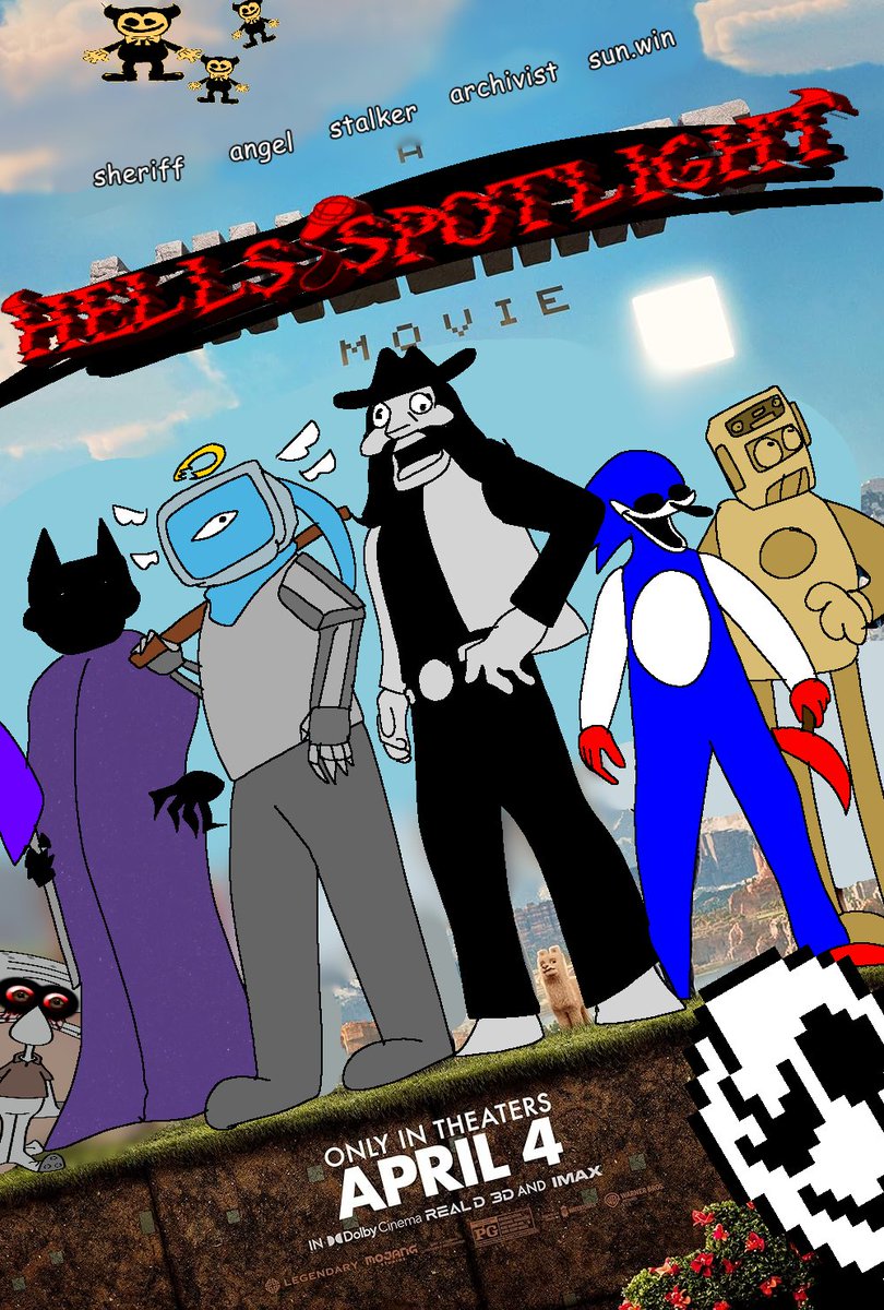 The Hells Spotlight Dev team is happy to announce A Hells Spotlight Movie because we will anything other than work on this game!