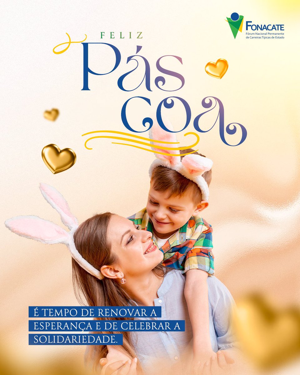 Desejamos a você e sua família uma Páscoa repleta de paz, saúde e renovação!

Feliz Páscoa!

#pascoa #familia #servidorpublico #emdefesadoservidorpúblico