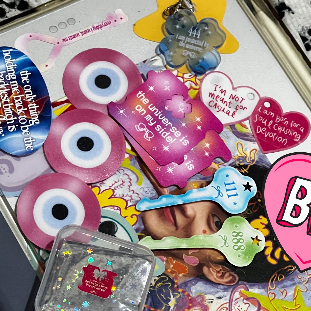 0023buys's tweet photo. @crittercaffe haul :3 prayed for 444 while picking my blind box since ive been needing it the most recently and i did get it >< it was nice meeting u mx lulu !! https://t.co/89nyG4FwnH