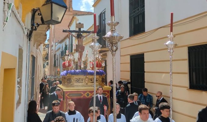 Santísimo Cristo de las Almas por Pl. San Juan el Sábado Santo de Jerez de la Frontera 2025