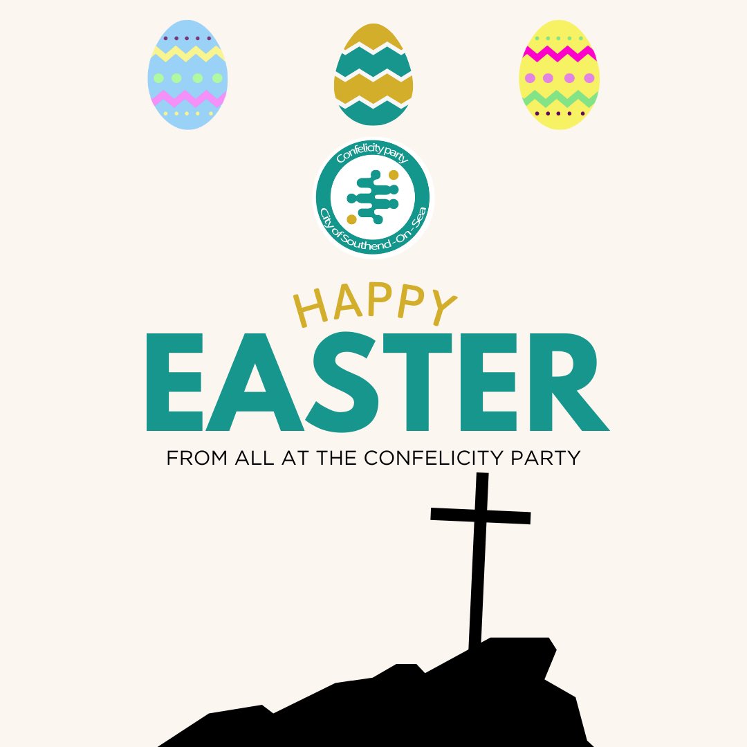 Wishing a very Happy Easter to all from the Confelicity Party today.