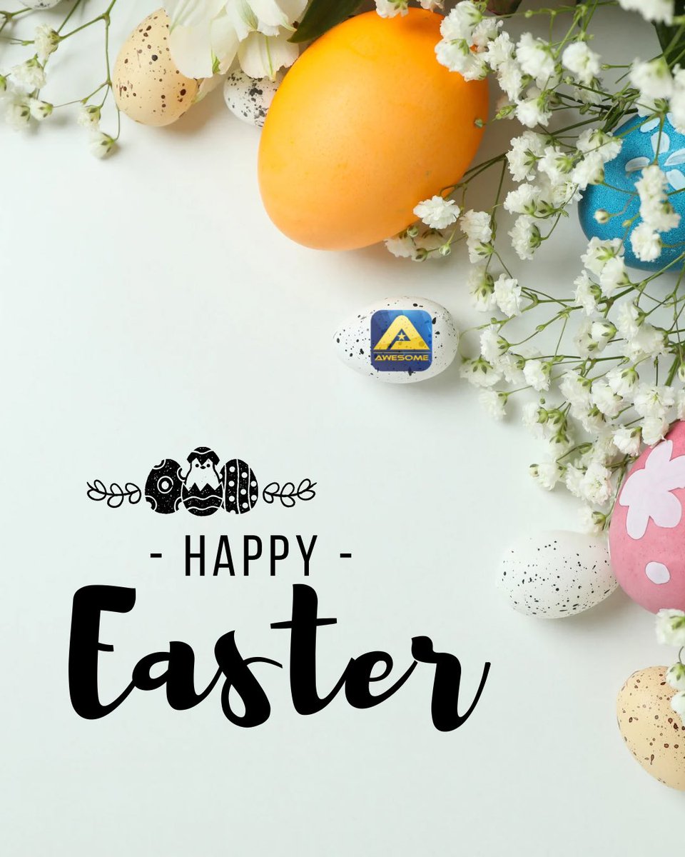 awesomeitv's tweet image. Hoppy Easter from all of us at Awesome TV! May your day be filled with sweet moments, colorful vibes, and simply awesome memories. #awesometv #happyeaster #eastervibes #realawesometv