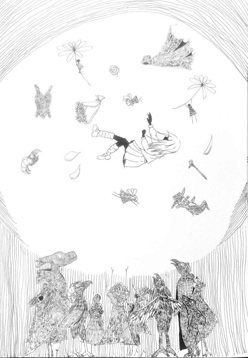 akane_373's tweet photo. 『アリス』
 #イラスト
 #絵柄が好みって人にフォローされたい https://t.co/v2e5BxuXJu