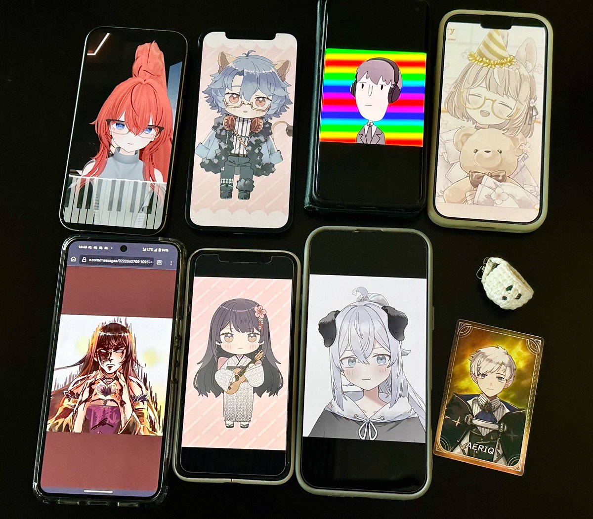 one leaf(わんちゃん)|編み物Twitchパートナー🧶 tweet media