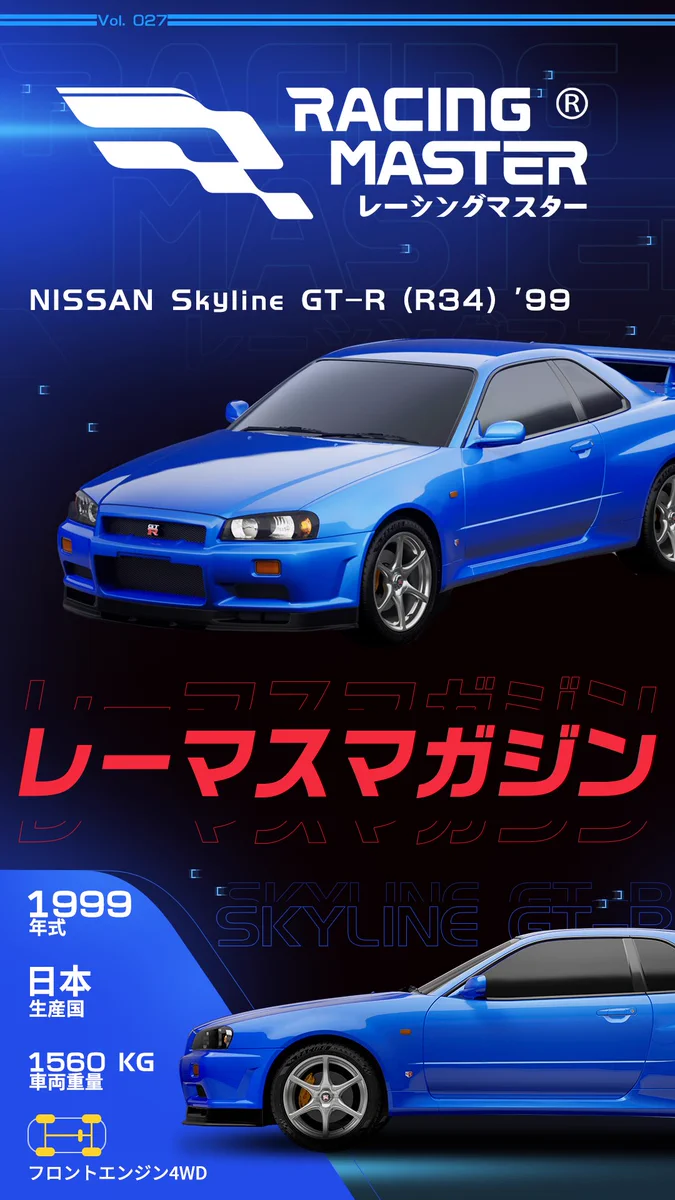 SKYLINE レーシングジャケット 青 すかいらいん 車 レーシング Go-ijbDbMAAffSn?format=webp&